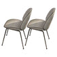 Dining Room Side Chairs Modern Solid Wood Armless Chair for Home Light Gray 2 Piece Set Clearhalo 'Dining Chairs' 'Dining Tables & Seating' 'dining_chair' 'furn' 'furn_dining_chair' 'Furniture' 'furniture_dining_chair' 'Kitchen & Dining Furniture' 5081850