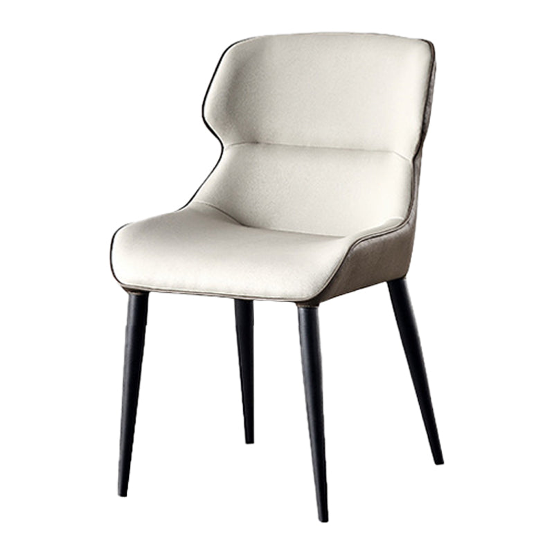 Modern Side Dining Chairs Faux Leather Dining Chairs for Dining Room Clearhalo 'Dining Chairs' 'Dining Tables & Seating' 'dining_chair' 'furn' 'furn_dining_chair' 'Furniture' 'furniture_dining_chair' 'Kitchen & Dining Furniture' 5081955