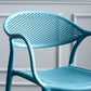 Contemporary Plastic Arm Chair Open Back Kitchen Dining Room Chair Clearhalo 'Dining Chairs' 'Dining Tables & Seating' 'dining_chair' 'furn' 'furn_dining_chair' 'Furniture' 'furniture_dining_chair' 'Kitchen & Dining Furniture' 5081972