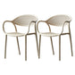 Contemporary Plastic Arm Chair Open Back Kitchen Dining Room Chair Clearhalo 'Dining Chairs' 'Dining Tables & Seating' 'dining_chair' 'furn' 'furn_dining_chair' 'Furniture' 'furniture_dining_chair' 'Kitchen & Dining Furniture' 5081978