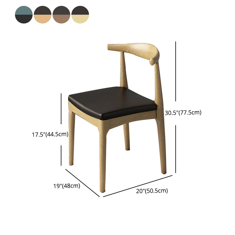Modern Side Dining Chairs Wooden Dining Chairs for Dining Room Clearhalo 'Dining Chairs' 'Dining Tables & Seating' 'dining_chair' 'furn' 'furn_dining_chair' 'Furniture' 'furniture_dining_chair' 'Kitchen & Dining Furniture' 5082038