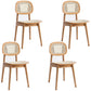 Modern Side Dining Chairs Ash Wood Dining Chairs for Dining Room Wood 4 Piece Set Clearhalo 'Dining Chairs' 'Dining Tables & Seating' 'dining_chair' 'furn' 'furn_dining_chair' 'Furniture' 'furniture_dining_chair' 'Kitchen & Dining Furniture' 5082049