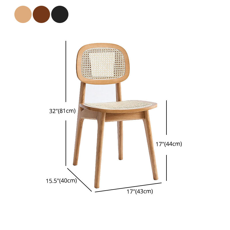 Modern Side Dining Chairs Ash Wood Dining Chairs for Dining Room Clearhalo 'Dining Chairs' 'Dining Tables & Seating' 'dining_chair' 'furn' 'furn_dining_chair' 'Furniture' 'furniture_dining_chair' 'Kitchen & Dining Furniture' 5082057