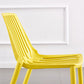 Contemporary Plastic Side Chair Slat Back Kitchen Dining Room Chair Clearhalo 'Dining Chairs' 'Dining Tables & Seating' 'dining_chair' 'furn' 'furn_dining_chair' 'Furniture' 'furniture_dining_chair' 'Kitchen & Dining Furniture' 5082069