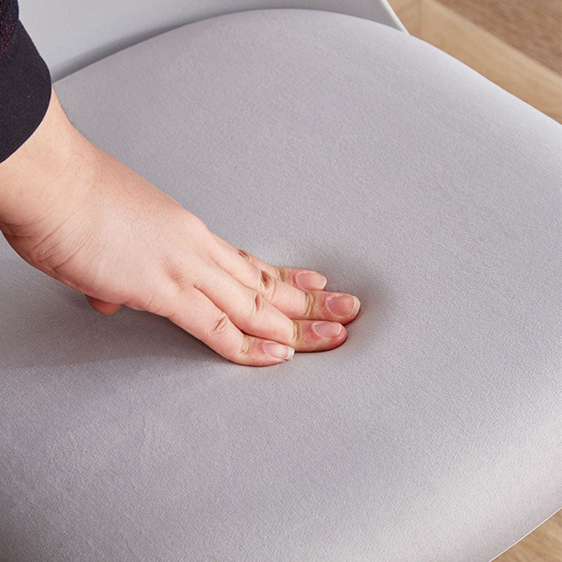 Upholstered Dining Chair Modern Style Plastic Side Chair for Dining Room Clearhalo 'Dining Chairs' 'Dining Tables & Seating' 'dining_chair' 'furn' 'furn_dining_chair' 'Furniture' 'furniture_dining_chair' 'Kitchen & Dining Furniture' 5082092