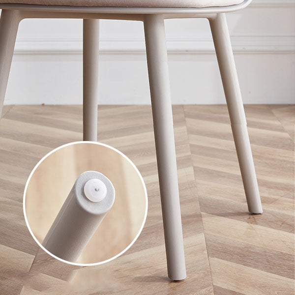 Upholstered Dining Chair Modern Style Plastic Side Chair for Dining Room Clearhalo 'Dining Chairs' 'Dining Tables & Seating' 'dining_chair' 'furn' 'furn_dining_chair' 'Furniture' 'furniture_dining_chair' 'Kitchen & Dining Furniture' 5082094