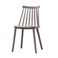 Plastic Contemporary Side Chair Slat Back Kitchen Dining Room Chair Clearhalo 'Dining Chairs' 'Dining Tables & Seating' 'dining_chair' 'furn' 'furn_dining_chair' 'Furniture' 'furniture_dining_chair' 'Kitchen & Dining Furniture' 5082111