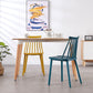 Plastic Contemporary Side Chair Slat Back Kitchen Dining Room Chair Clearhalo 'Dining Chairs' 'Dining Tables & Seating' 'dining_chair' 'furn' 'furn_dining_chair' 'Furniture' 'furniture_dining_chair' 'Kitchen & Dining Furniture' 5082121