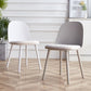 Upholstered Dining Chair Glam Style Plastic Side Chair for Dining Room Clearhalo 'Dining Chairs' 'Dining Tables & Seating' 'dining_chair' 'furn' 'furn_dining_chair' 'Furniture' 'furniture_dining_chair' 'Kitchen & Dining Furniture' 5082140