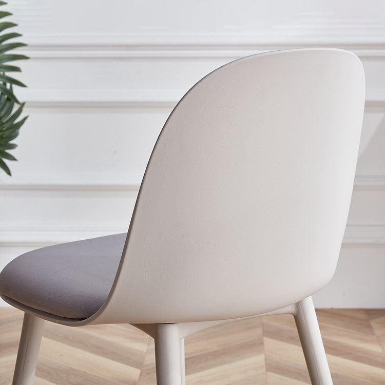 Upholstered Dining Chair Glam Style Plastic Side Chair for Dining Room Clearhalo 'Dining Chairs' 'Dining Tables & Seating' 'dining_chair' 'furn' 'furn_dining_chair' 'Furniture' 'furniture_dining_chair' 'Kitchen & Dining Furniture' 5082147