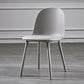 Upholstered Dining Chair Glam Style Plastic Side Chair for Dining Room Light Gray Fabric 1 Piece Clearhalo 'Dining Chairs' 'Dining Tables & Seating' 'dining_chair' 'furn' 'furn_dining_chair' 'Furniture' 'furniture_dining_chair' 'Kitchen & Dining Furniture' 5082161