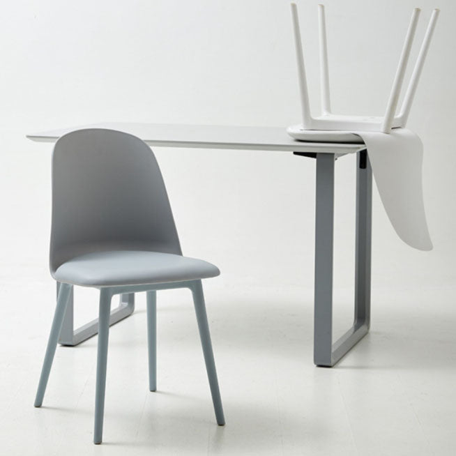 PU Leather Side Chair Contemporary Style Dining Chair for Indoor Clearhalo 'Dining Chairs' 'Dining Tables & Seating' 'dining_chair' 'furn' 'furn_dining_chair' 'Furniture' 'furniture_dining_chair' 'Kitchen & Dining Furniture' 5082195