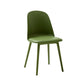 PU Leather Side Chair Contemporary Style Dining Chair for Indoor Olive Green 1 Piece Clearhalo 'Dining Chairs' 'Dining Tables & Seating' 'dining_chair' 'furn' 'furn_dining_chair' 'Furniture' 'furniture_dining_chair' 'Kitchen & Dining Furniture' 5082201
