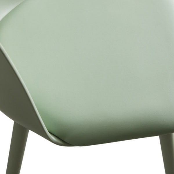 PU Leather Side Chair Contemporary Style Dining Chair for Indoor Clearhalo 'Dining Chairs' 'Dining Tables & Seating' 'dining_chair' 'furn' 'furn_dining_chair' 'Furniture' 'furniture_dining_chair' 'Kitchen & Dining Furniture' 5082207