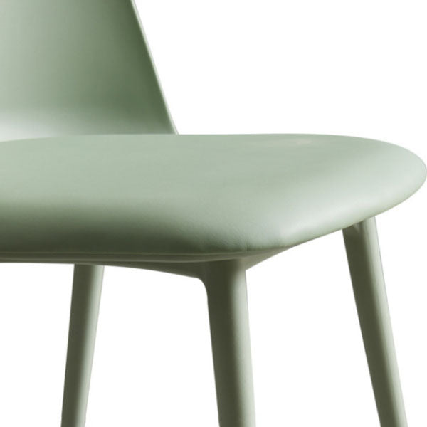 PU Leather Side Chair Contemporary Style Dining Chair for Indoor Clearhalo 'Dining Chairs' 'Dining Tables & Seating' 'dining_chair' 'furn' 'furn_dining_chair' 'Furniture' 'furniture_dining_chair' 'Kitchen & Dining Furniture' 5082212