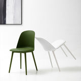 PU Leather Side Chair Contemporary Style Dining Chair for Indoor Clearhalo 'Dining Chairs' 'Dining Tables & Seating' 'dining_chair' 'furn' 'furn_dining_chair' 'Furniture' 'furniture_dining_chair' 'Kitchen & Dining Furniture' 5082224