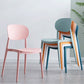 Plastic Contemporary Side Chair Open Back Kitchen Dining Room Chair Clearhalo 'Dining Chairs' 'Dining Tables & Seating' 'dining_chair' 'furn' 'furn_dining_chair' 'Furniture' 'furniture_dining_chair' 'Kitchen & Dining Furniture' 5082229