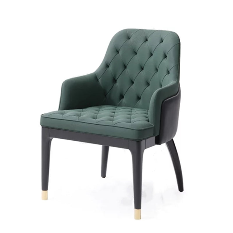 Dining Room Side Chairs Modern Solid Wood Entryway Chair for Kitchen Clearhalo 'Dining Chairs' 'Dining Tables & Seating' 'dining_chair' 'furn' 'furn_dining_chair' 'Furniture' 'furniture_dining_chair' 'Kitchen & Dining Furniture' 5082296