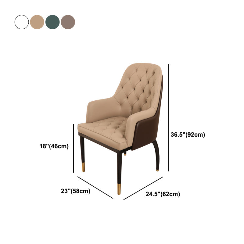 Dining Room Side Chairs Modern Solid Wood Entryway Chair for Kitchen Clearhalo 'Dining Chairs' 'Dining Tables & Seating' 'dining_chair' 'furn' 'furn_dining_chair' 'Furniture' 'furniture_dining_chair' 'Kitchen & Dining Furniture' 5082297