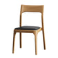 Contemporary Side Dining Chairs Solid Wood Dining Chairs for Dining Room Natural Wood Black 1 Piece Clearhalo 'Dining Chairs' 'Dining Tables & Seating' 'dining_chair' 'furn' 'furn_dining_chair' 'Furniture' 'furniture_dining_chair' 'Kitchen & Dining Furniture' 5082320