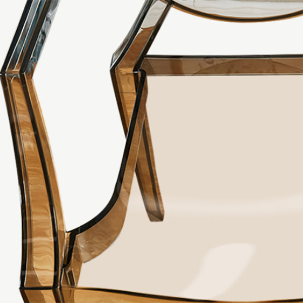 Modern Style Dining Armchair Plastic King Louis Back Arm Chair Clearhalo 'Dining Chairs' 'Dining Tables & Seating' 'dining_chair' 'furn' 'furn_dining_chair' 'Furniture' 'furniture_dining_chair' 'Kitchen & Dining Furniture' 5082340