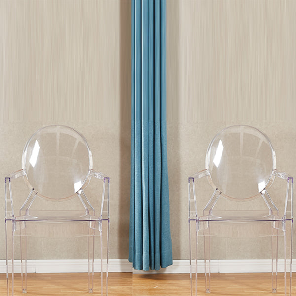 Modern Style Dining Armchair Plastic King Louis Back Arm Chair Clear 2 Piece Set Clearhalo 'Dining Chairs' 'Dining Tables & Seating' 'dining_chair' 'furn' 'furn_dining_chair' 'Furniture' 'furniture_dining_chair' 'Kitchen & Dining Furniture' 5082347