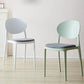 Contemporary Plastic Side Chair Open Back Kitchen Dining Room Chair Clearhalo 'Dining Chairs' 'Dining Tables & Seating' 'dining_chair' 'furn' 'furn_dining_chair' 'Furniture' 'furniture_dining_chair' 'Kitchen & Dining Furniture' 5082379