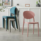 Contemporary Plastic Side Chair Open Back Kitchen Dining Room Chair Clearhalo 'Dining Chairs' 'Dining Tables & Seating' 'dining_chair' 'furn' 'furn_dining_chair' 'Furniture' 'furniture_dining_chair' 'Kitchen & Dining Furniture' 5082385