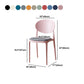 Contemporary Plastic Side Chair Open Back Kitchen Dining Room Chair Clearhalo 'Dining Chairs' 'Dining Tables & Seating' 'dining_chair' 'furn' 'furn_dining_chair' 'Furniture' 'furniture_dining_chair' 'Kitchen & Dining Furniture' 5082438