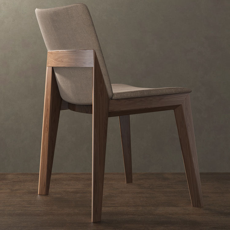 Armless Kitchen Side Chairs Modern Ash Wood Dining Chairs for Dining Room Clearhalo 'Dining Chairs' 'Dining Tables & Seating' 'dining_chair' 'furn' 'furn_dining_chair' 'Furniture' 'furniture_dining_chair' 'Kitchen & Dining Furniture' 5082440