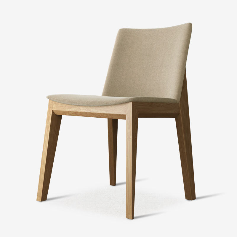 Armless Kitchen Side Chairs Modern Ash Wood Dining Chairs for Dining Room Clearhalo 'Dining Chairs' 'Dining Tables & Seating' 'dining_chair' 'furn' 'furn_dining_chair' 'Furniture' 'furniture_dining_chair' 'Kitchen & Dining Furniture' 5082454