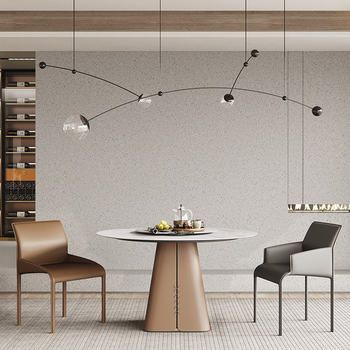 Dining Chairs Faux Leather Modern Side Chairs for Dining Room Clearhalo 'Dining Chairs' 'Dining Tables & Seating' 'dining_chair' 'furn' 'furn_dining_chair' 'Furniture' 'furniture_dining_chair' 'Kitchen & Dining Furniture' 5082503