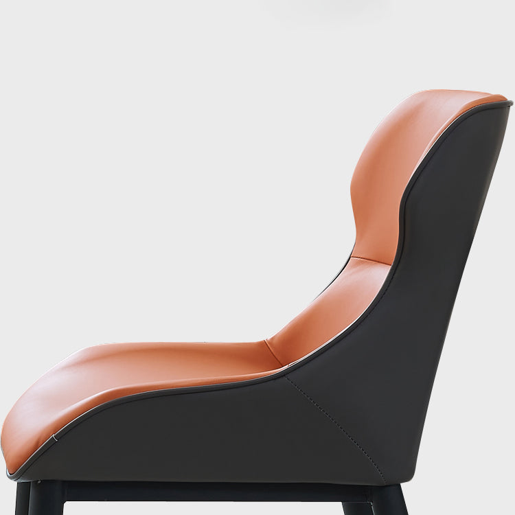 Dining Room Side Chairs Modern Faux Leather Kitchen Chair for Home Clearhalo 'Dining Chairs' 'Dining Tables & Seating' 'dining_chair' 'furn' 'furn_dining_chair' 'Furniture' 'furniture_dining_chair' 'Kitchen & Dining Furniture' 5082548