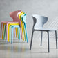 Contemporary Plastic Side Chair Wingback Kitchen Dining Room Chair Clearhalo 'Dining Chairs' 'Dining Tables & Seating' 'dining_chair' 'furn' 'furn_dining_chair' 'Furniture' 'furniture_dining_chair' 'Kitchen & Dining Furniture' 5082573