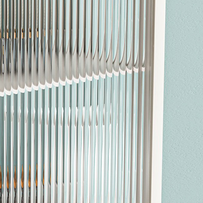 Contemporary Metal Standard Bookcase Closed Back Vertical Bookcase with Glass Door Clearhalo 'Bookcases' 'furn' 'furn_bookcases' 'Furniture' 'furniture_bookcases' 'Office Furniture' 5082663