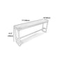 Pine Wood Bar Dining Table Industrial Rectangle Bar Table with Trestle Pedestal for Cafe Clearhalo 'Bar Furniture' 'Bar Tables' 'bar_tables' 'furn' 'furn_bar_tables' 'Furniture' 'furniture_bar_tables' 'Kitchen & Dining Furniture' 5085123
