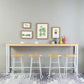 Pine Wood Bar Dining Table Modern Rectangle Bar Table with Trestle for Milk Tea Shop 86.6"L x 15.7"W x 41.3"H Without Chairs Clearhalo 'Bar Furniture' 'Bar Tables' 'bar_tables' 'furn' 'furn_bar_tables' 'Furniture' 'furniture_bar_tables' 'Kitchen & Dining Furniture' 5085159