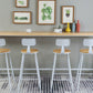Pine Wood Bar Dining Table Modern Rectangle Bar Table with Trestle for Milk Tea Shop Clearhalo 'Bar Furniture' 'Bar Tables' 'bar_tables' 'furn' 'furn_bar_tables' 'Furniture' 'furniture_bar_tables' 'Kitchen & Dining Furniture' 5085165