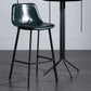 Scandinavian Footrest Reception Stool Matte Finish Faux Leather Barstool Clearhalo 'Bar Furniture' 'Bar Stools' 'bar_stools' 'Furniture' 'furniture_bar_stools' 'Kitchen & Dining Furniture' 5085359