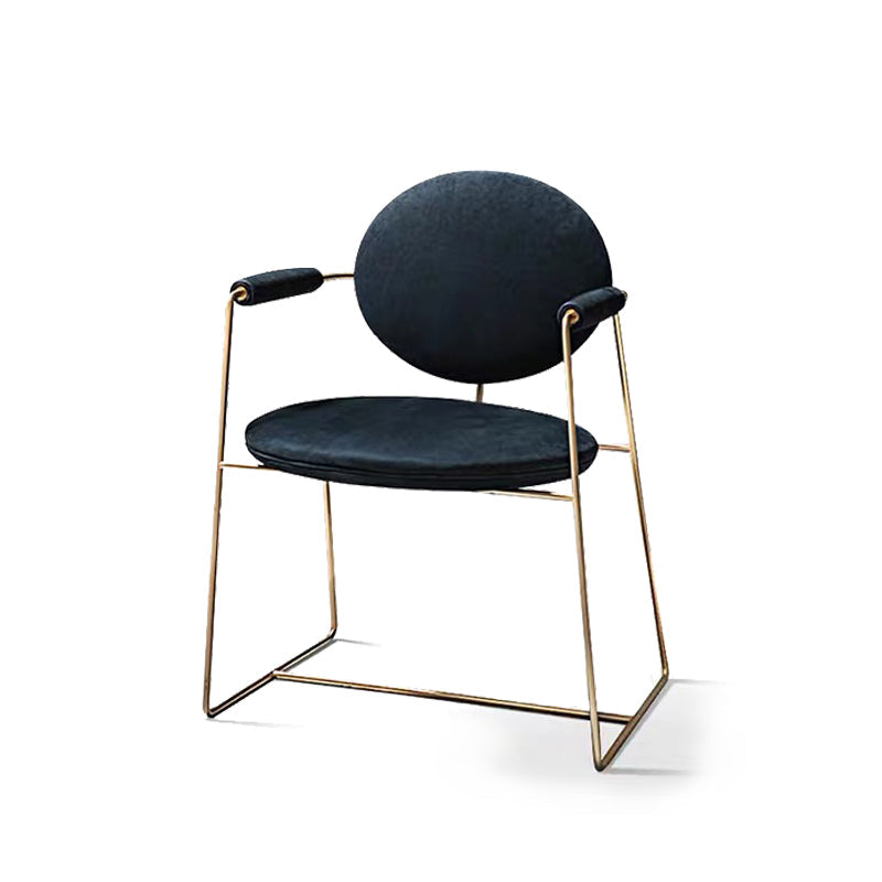 Glam Style Sintered Stone Dining Set 1/3/4/5/6 Pieces Dining Set for Dining Areas Clearhalo 'Dining Room Sets' 'Dining Tables & Seating' 'dining_room_set' 'furn' 'furn_dining_room_set' 'Furniture' 'furniture_dining_room_set' 'Kitchen & Dining Furniture' 5085806