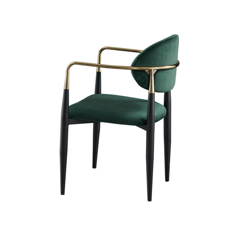 Glam Round Sintered Stone Dining Table Set 1/2/3/4 Pieces Dining Set for Home Use Clearhalo 'Dining Room Sets' 'Dining Tables & Seating' 'dining_room_set' 'furn' 'furn_dining_room_set' 'Furniture' 'furniture_dining_room_set' 'Kitchen & Dining Furniture' 5085830