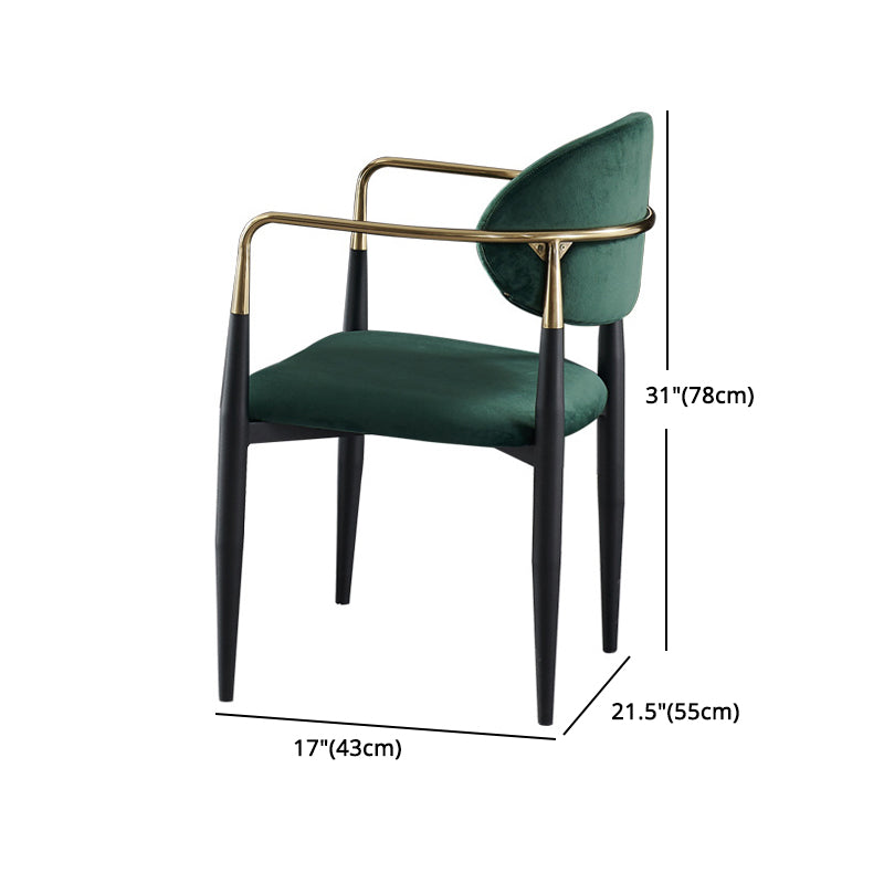Glam Round Sintered Stone Dining Table Set 1/2/3/4 Pieces Dining Set for Home Use Clearhalo 'Dining Room Sets' 'Dining Tables & Seating' 'dining_room_set' 'furn' 'furn_dining_room_set' 'Furniture' 'furniture_dining_room_set' 'Kitchen & Dining Furniture' 5085839