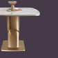 Traditional Luxury Stone Dining Table Gold Pedestal Casual Dining Table Clearhalo 'Dining Tables & Seating' 'Dining Tables' 'dining_table' 'furn' 'furn_dining_table' 'Furniture' 'furniture_dining_table' 'Kitchen & Dining Furniture' 5085939
