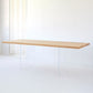 Pine Wood Dining Table Rectangle Dining Table with Sled Base Clearhalo 'Dining Tables & Seating' 'Dining Tables' 'dining_table' 'furn' 'furn_dining_table' 'Furniture' 'furniture_dining_table' 'Kitchen & Dining Furniture' 5086095
