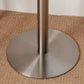 Metal Industrial Round Dining Table Steel Top Table with Pedestal Base Clearhalo 'Dining Tables & Seating' 'Dining Tables' 'dining_table' 'furn' 'furn_dining_table' 'Furniture' 'furniture_dining_table' 'Kitchen & Dining Furniture' 5086143