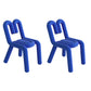 Contemporary Style Side Chair Velvet Open Back Dining Side Chair Blue 2 Piece Set Clearhalo 'Dining Chairs' 'Dining Tables & Seating' 'dining_chair' 'furn' 'furn_dining_chair' 'Furniture' 'furniture_dining_chair' 'Kitchen & Dining Furniture' 5086221