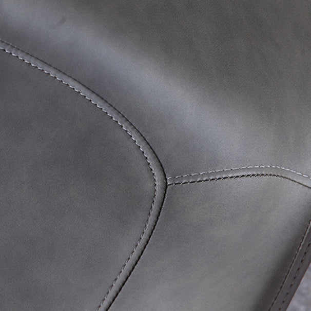 Metal Industrial Dining Chair Metallic Finish Solid Back Indoor Chair Clearhalo 'Dining Chairs' 'Dining Tables & Seating' 'dining_chair' 'furn' 'furn_dining_chair' 'Furniture' 'furniture_dining_chair' 'Kitchen & Dining Furniture' 5086286