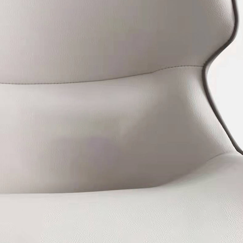 Dining Room Armless Chairs Modern Faux Leather Kitchen Chair for Home Clearhalo 'Dining Chairs' 'Dining Tables & Seating' 'dining_chair' 'furn' 'furn_dining_chair' 'Furniture' 'furniture_dining_chair' 'Kitchen & Dining Furniture' 5086424