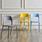 Glam Style Open Back Chair Plastic Stackable Dining Chair for Indoor Clearhalo 'Dining Chairs' 'Dining Tables & Seating' 'dining_chair' 'furn' 'furn_dining_chair' 'Furniture' 'furniture_dining_chair' 'Kitchen & Dining Furniture' 5086457