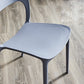 Glam Style Open Back Chair Plastic Stackable Dining Chair for Indoor Clearhalo 'Dining Chairs' 'Dining Tables & Seating' 'dining_chair' 'furn' 'furn_dining_chair' 'Furniture' 'furniture_dining_chair' 'Kitchen & Dining Furniture' 5086467
